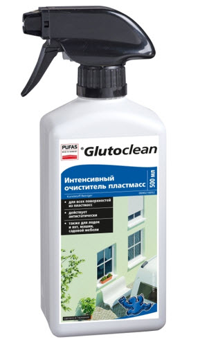 Интенсивный очиститель пластмасс Glutoclean 0,5 л.