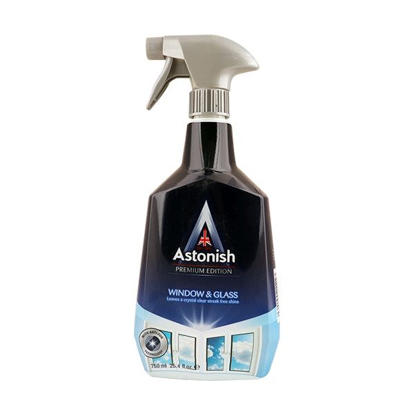 Спрей для чистки окон и стекол Window &amp; Glass Аstonish, 750 мл.