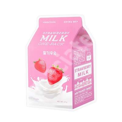 Осветляющая маска A'PIEU с экстрактом клубники, 21 мл