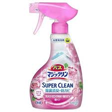 Пенящееся моющее средство для ванной комнаты КAO Magiclean Super Clean с ароматом роз, спрей 380 мл