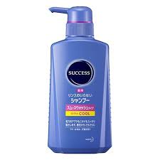 Мужской разглаживающий шампунь-ополаскиватель KAO Success с охлаждающим эффектом против перхоти и зуда кожи головы, диспенсер 400 мл