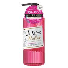 Шампунь для волнистых волос Выпрямление и гладкость KOSE COSMEPORT Je l'aime Relax, фруктово-цветочный аромат, диспенсер 500 мл