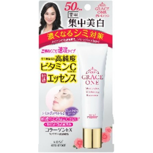 Эссенция против пигментных пятен для кожи лица после 50 лет KOSE COSMEPORT Grace One, туба 30 г