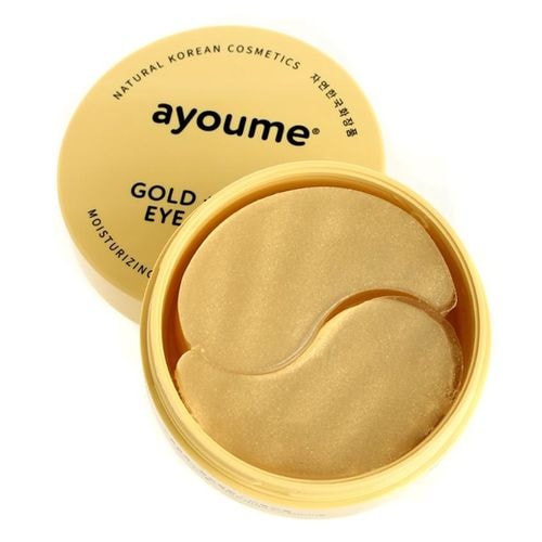 Гидрогелевые патчи для кожи вокруг глаз Аyoume patchомолаживающие с золотом и улиточным муцином 1,4 г*60 шт.