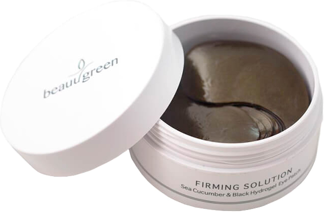 Гидрогелевые патчи вокруг глаз BEAUUGREEN для всех типов кожи (трепанг и древесный уголь) 60 шт.