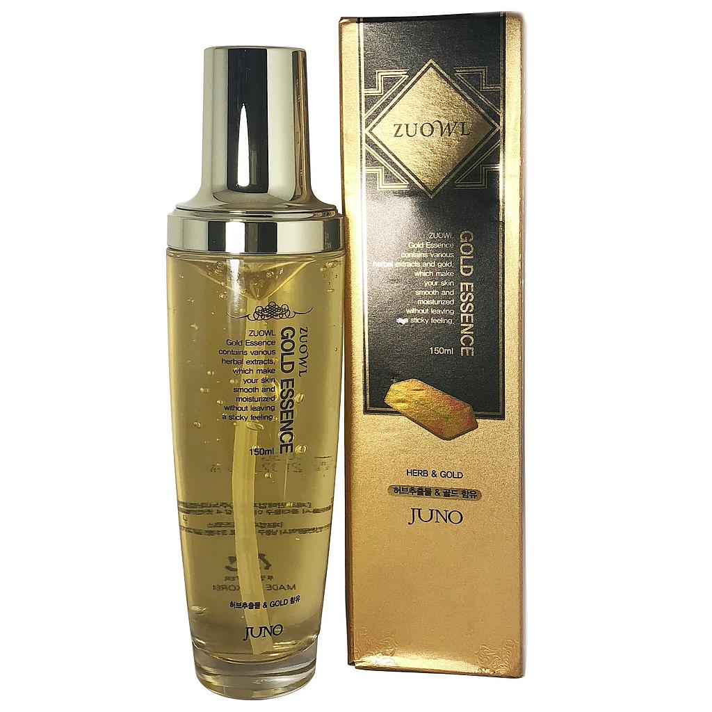 Увлажняющая и питательная эссенция для лица JUNO Zuowl с экстрактом золота для всех типов кожи, 150 мл.