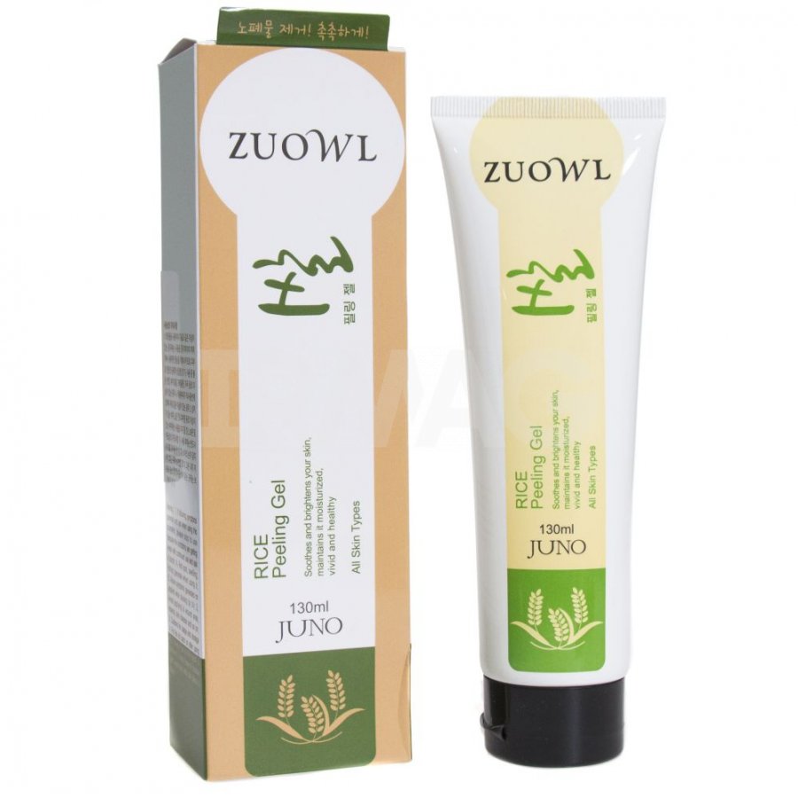 Пилинг-гель для лица JUNO Zuowl RICE Peeling Gel рис для всех типов кожи 130 мл