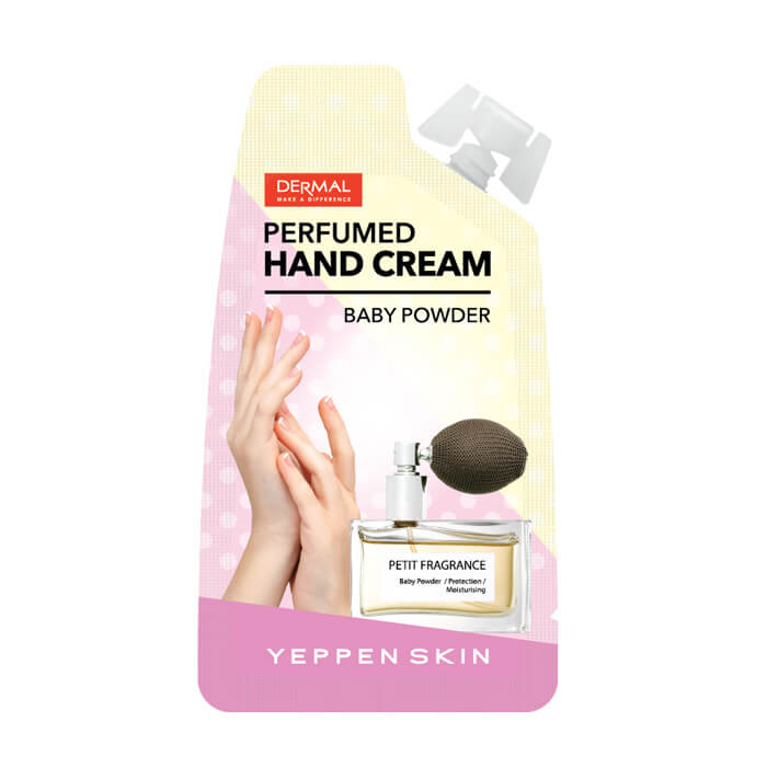 Легко парфюмированный увлажняющий крем для рук YEPPEN SKIN с пудровым ароматом для всех типов кожи 20 г