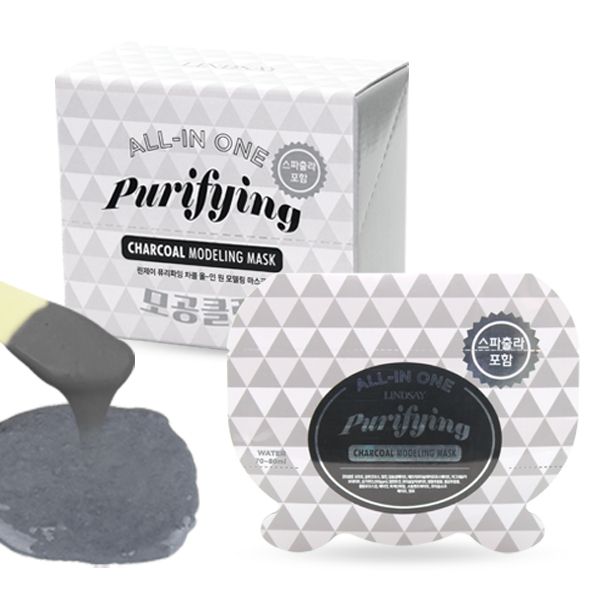 Моделирующая альгинатная маска для лица LINDSAY (очищение и нормализация работы сальных желез) 26 г