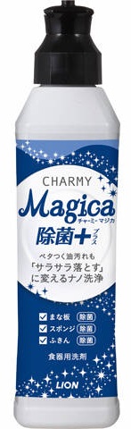 Средство для мытья посуды LION  Charmy Magica+ (концентрированное, с ароматом зеленых цитрусовых), 220 мл
