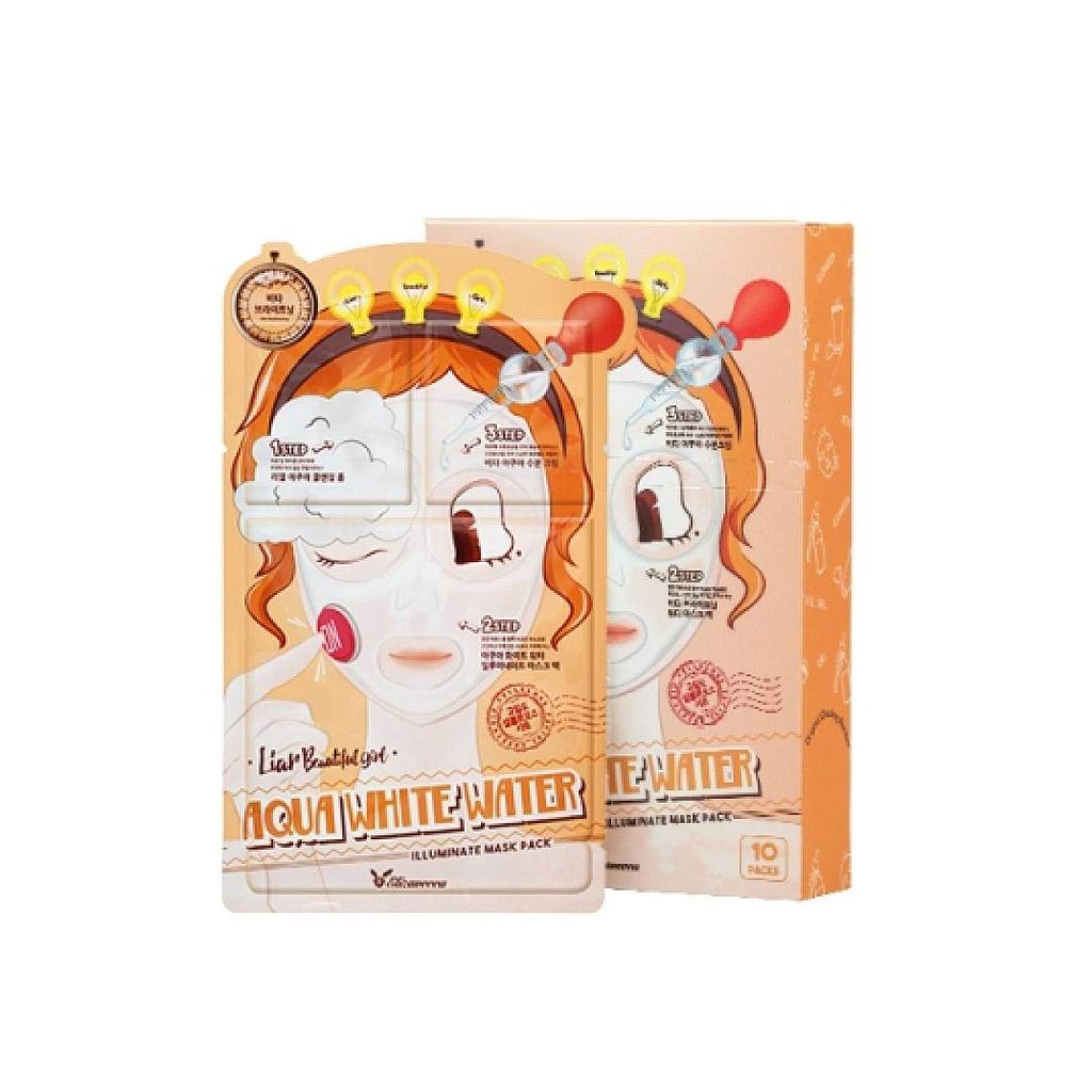 3-шаговая маска для лица Elizavecca увлажняющая, 25 мл  (2*2 мл)