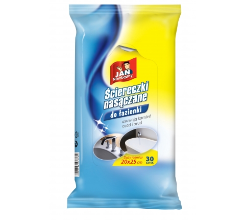 Влажные салфетки Jan для ванной, 30 шт.