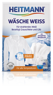 Отбеливатель для белого белья Heitmann Wasche Weiss, 50 гр