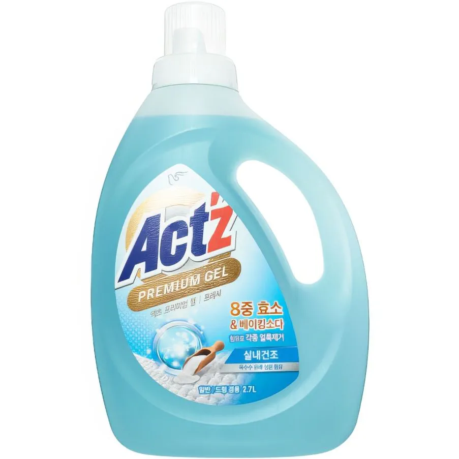 Гель для стирки  PIGEON Act’z Premium Gel, концентрат, аромат мяты, 2,7 л