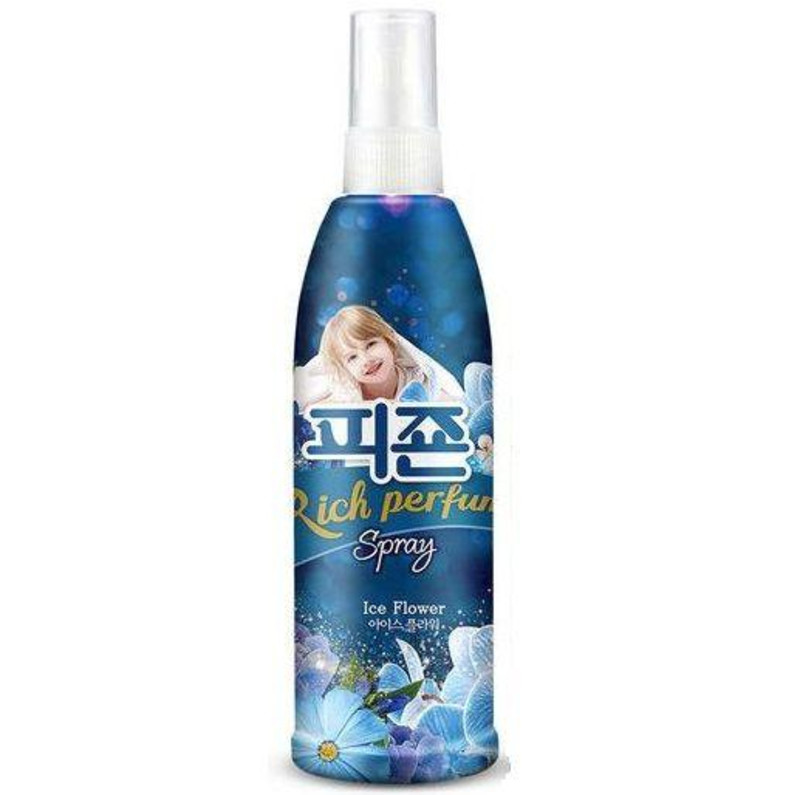 Кондиционер для белья PIGEON Rich Perfume Spray (спрей с ароматом Ледяной цветок) 80 мл