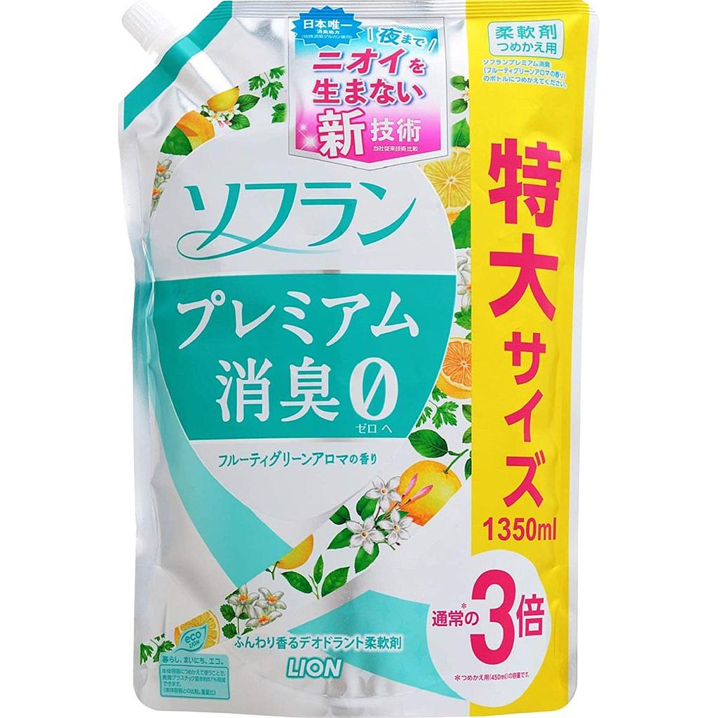 Кондиционер для белья LION натуральный фруктовый аромат, 1350 мл