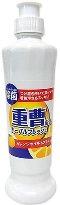 Средство для мытья посуды Mitsuei, универсальное, концентрированное, с апельсиновым маслом, 250 мл
