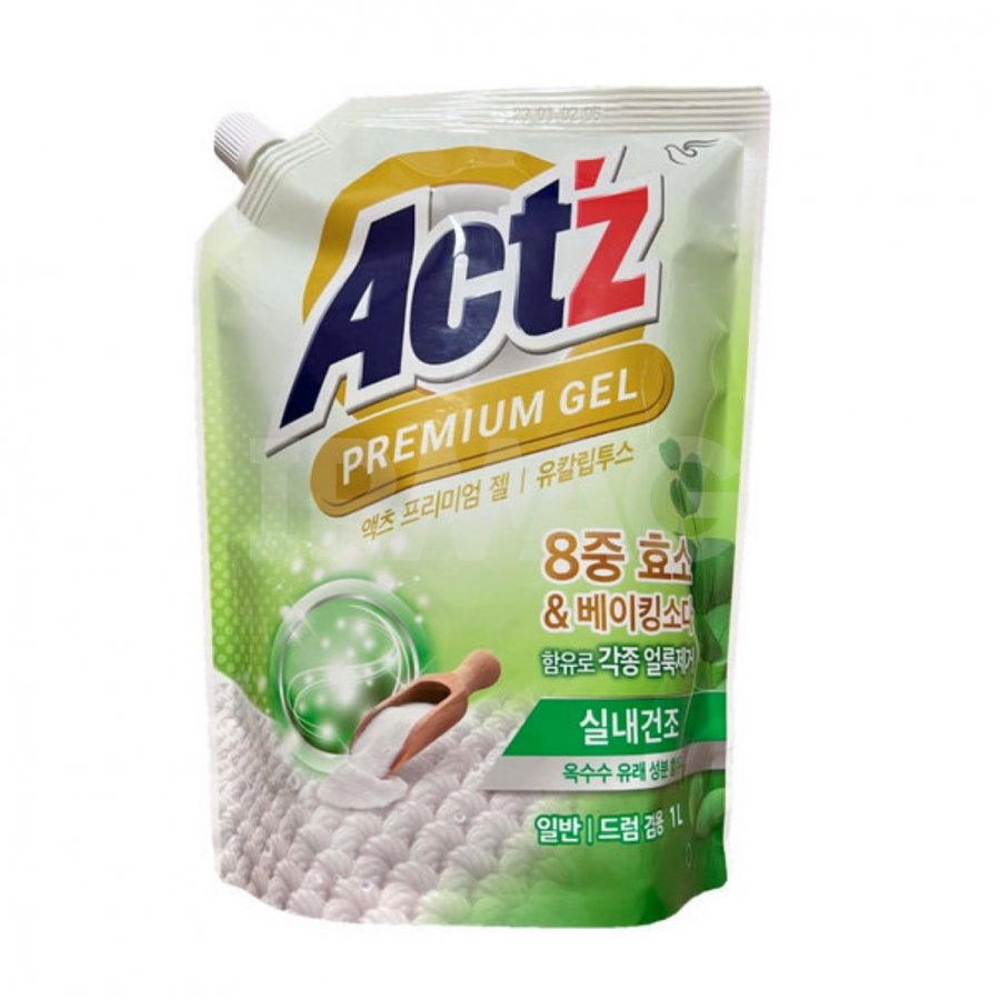 Гель для стирки PIGEON Act’z Premium Gel, концентрат, запасной блок, 1 л