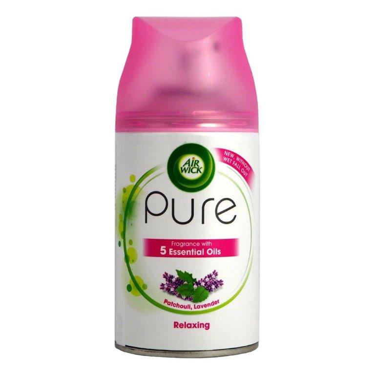 Автоматический освежитель воздуха (лаванда и пачули), 250 мл (вклад)