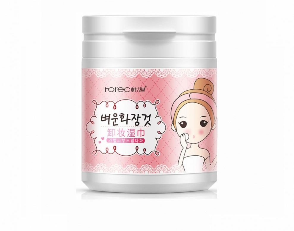 Влажные салфетки TaiYan Makeup rorec, 100 шт.