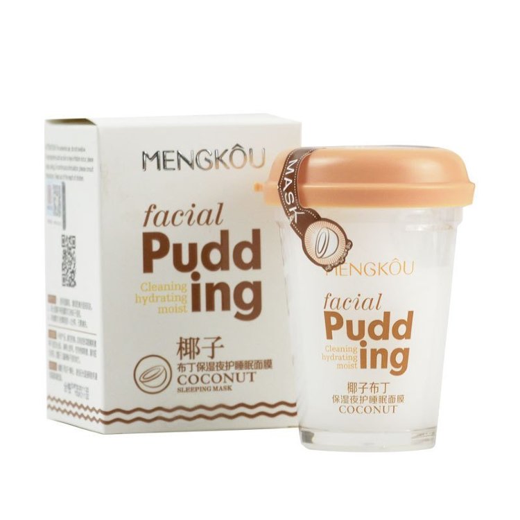 Маска для лица TaiYan MENGKOU Facial Pudding, кокосовый орех (мощное питание и удержание влаги внутри), 100 г
