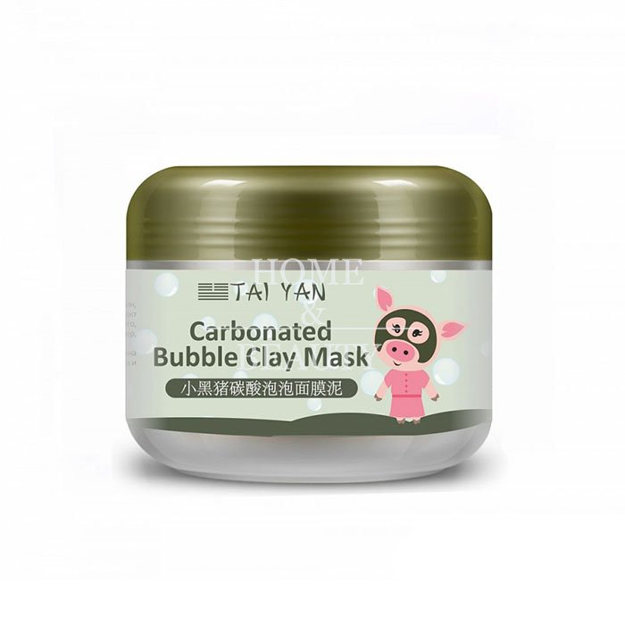 Маска пузырьковая TAIYAN  Carbonated Clay Mask, 100 гр