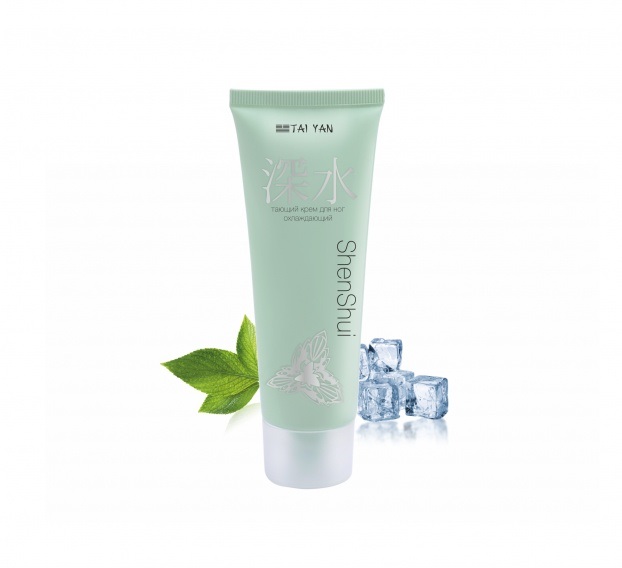 Крем для ног TaiYan освежающий (мята) ShenShui, 80 мл.