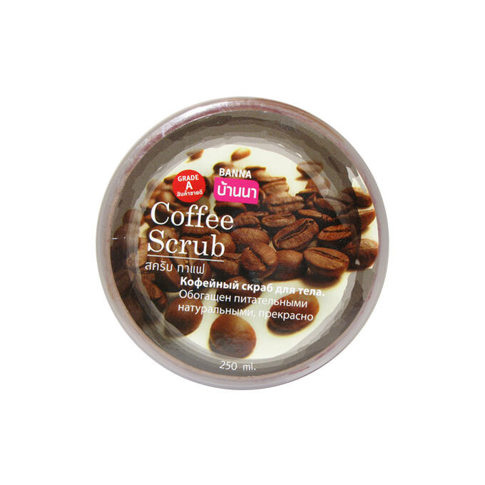 Крем-скраб для тела Banna, Кофе, 250 мл