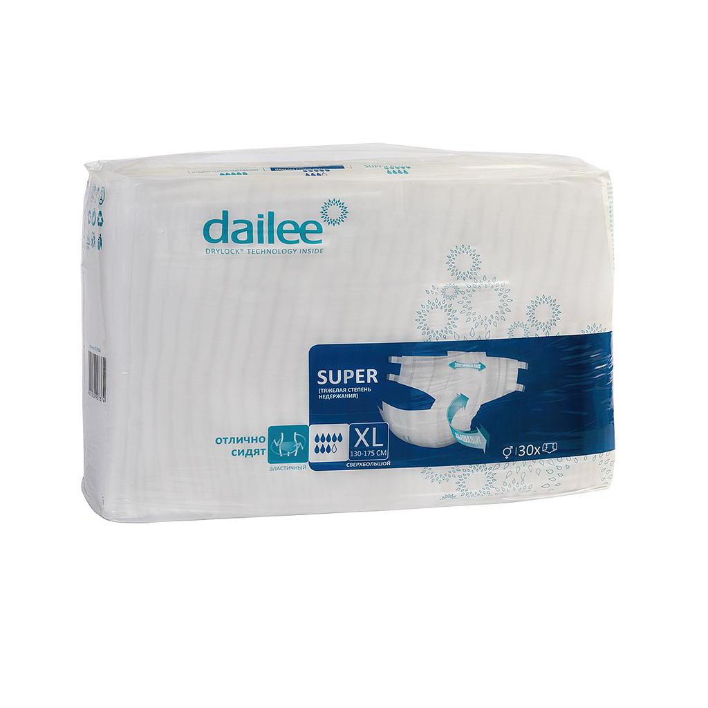 Подгузники для взрослых DAILEE размер XL 30 шт.