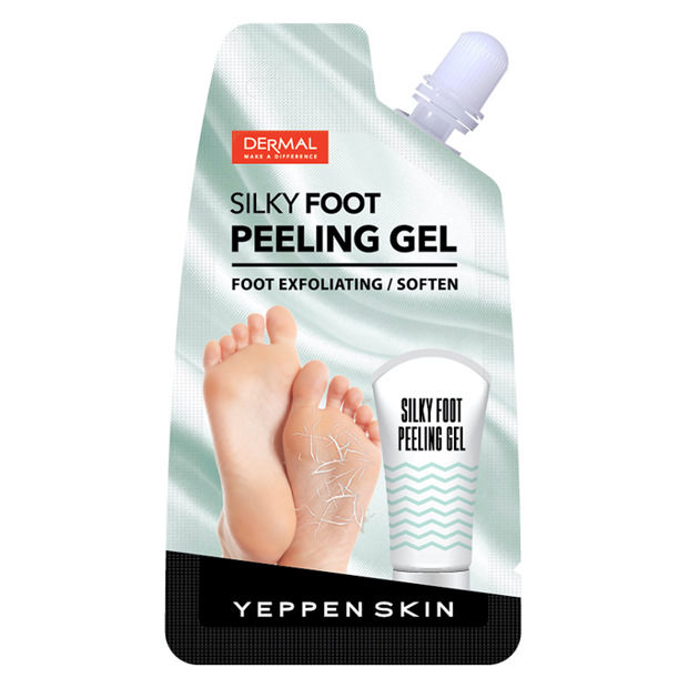 Шелковые ножки YEPPEN SKIN  Отшелушивающий и смягчающий пилинг гель для ног  для всех типов кожи 20 г