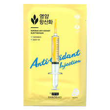 Антиоксидантная тканевая маска премиум класса для лица BANOBAGI с эффектом инъекции красоты, 25 г