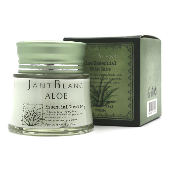 Увлажняющий легкий крем для лица JANT BLANC с экстрактом алое вера для всех типов кожи, 60 г