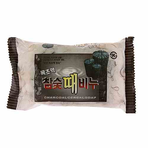 Косметическое угольное мыло пилинг SM SOAPLAND, 170 гр.