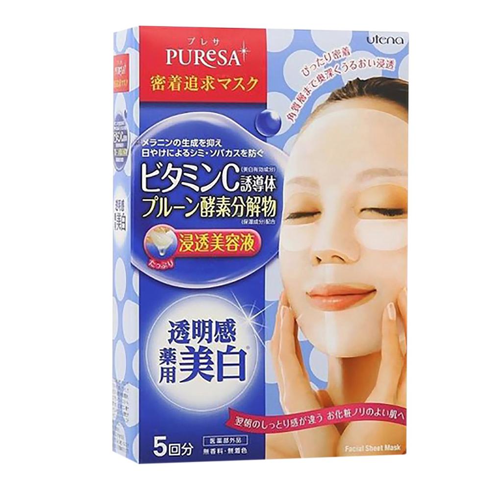 Косметическая маска UTENA Puresa для лица с коллагеном, морским эластином (с лифтинг-эффектом), 15 мл