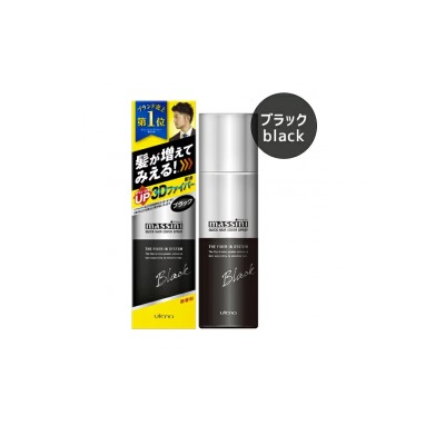 Быстродействующий оттеночный 3D-спрей UTENA для тонирования мужских волос (черный оттенок), 140 г