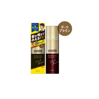 Быстродействующий оттеночный 3D-спрей UTENA для тонирования мужских волос (темно-коричневый оттенок), 140 г