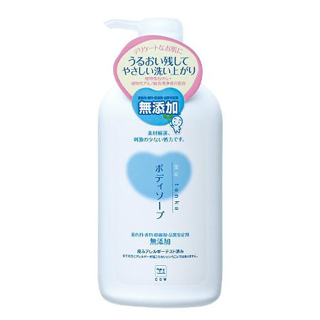 Жидкое мыло для тела COW с натуральными ингредиентами без добавок Mutenka (дозатор) 550 мл