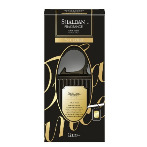 Освежитель воздуха ST  «SHALDAN» для шкафов с одеждой  «Бархатный мускус» корпус + вкладыш с гелем 30 г