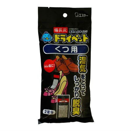 Вкладыши в обувь ST Drypet древесный уголь для поглощения влаги и устранения неприятного запаха 4 шт.*21 гр