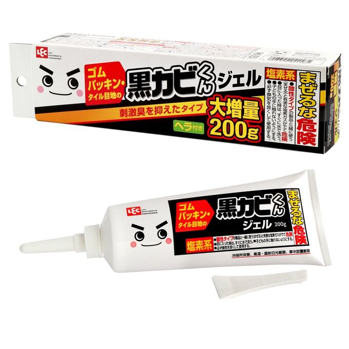 Гель LEC от плесени для силиконовых, резиновых и цементных швов (со шпателем) 200 гр