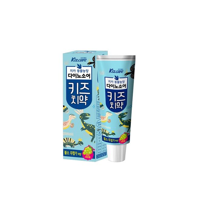 Детская зубная паста MUKUNGHWA с ярким вкусом винограда «Kizcare» (без фтора) 80 г