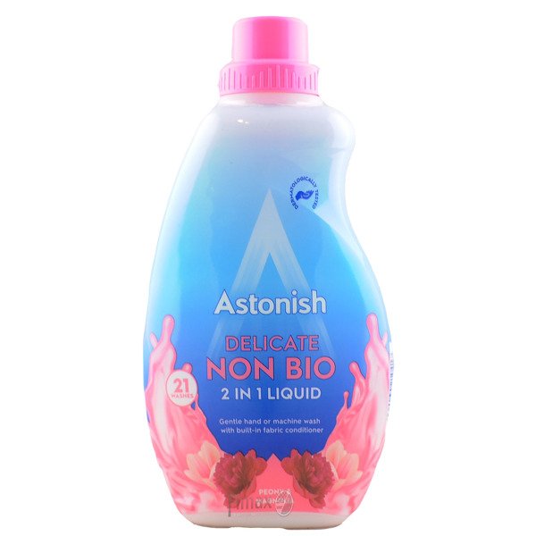 Жидкость для стирки Non Bio 2 в 1  Пион и магнолия для деликатных тканей 21 стирка 840 мл