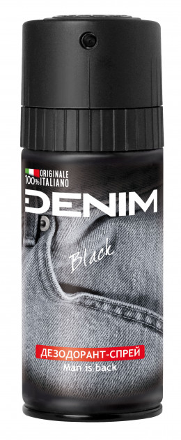 Дезодорант аэрозольный DENIM Black 150 мл