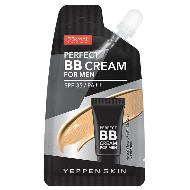 ВВ-крем YEPPEN SKIN (унисекс) с защитой от солнца SPF 35 / PA++ для жирной пористой кожи 10 г