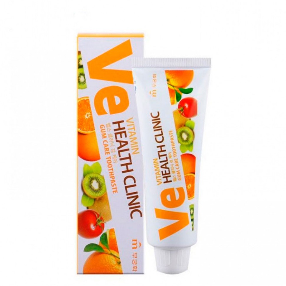 Зубная паста Mukunghwa - зубная паста «Vitamin Health Clinic» с витаминами для профилактики заболеваний десен 100 гр