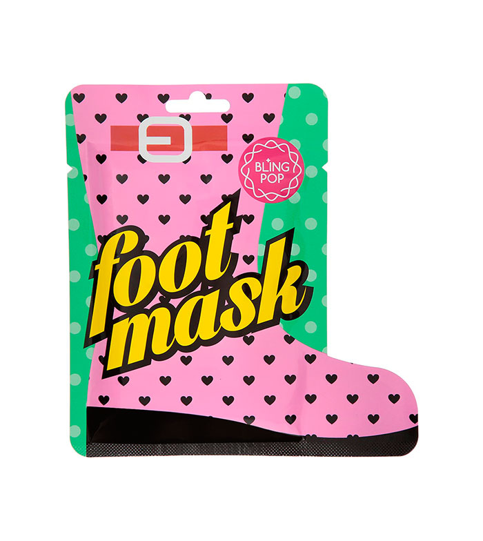 Восстанавливающая маска SPA-носочки BLINGPOP для ног с питательными маслами и натуральными экстрактами 18 г х 2 шт.