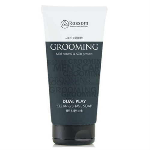 Мужская очищающая пена 2в1 MUKUNGHWA для умывания и бритья Dual play Clean &amp; Shave soap 150 мл.