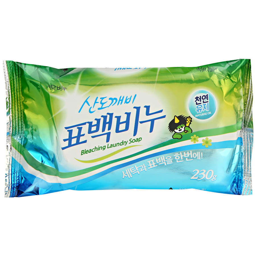 Хозяйственное мыло для стирки Sandokkaebi Отбеливающее, 230 гр