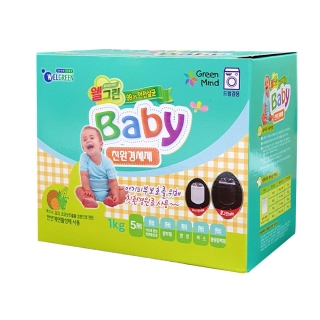 Детский порошок для стирки Welgreen Вaby (ферментный, с легким ароматом) 1 кг