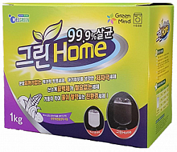 Экологичный стиральный порошок WG Green Home (ферментный, с легким ароматом) 1 кг.